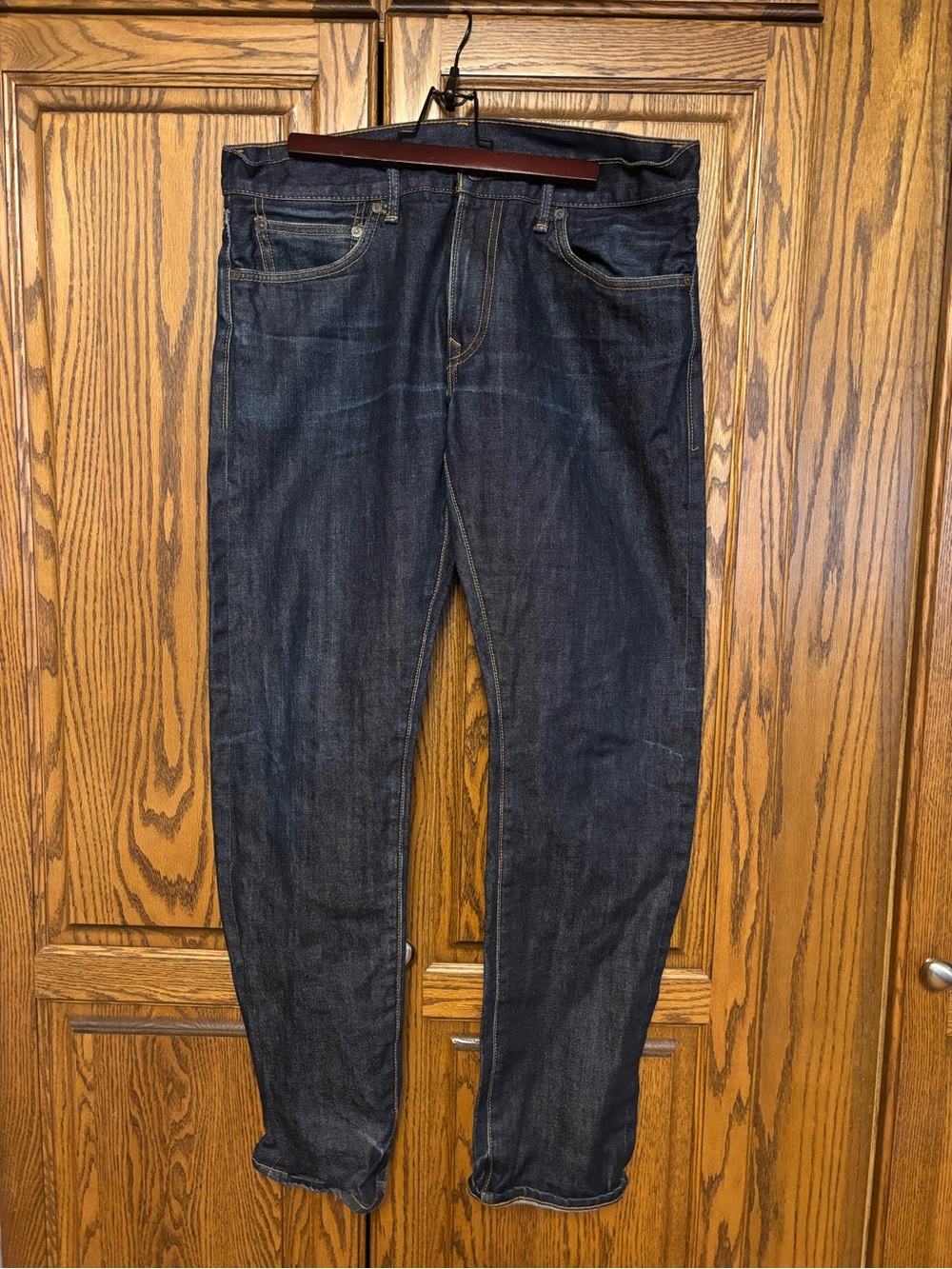 Levi's Slim Straight Dark Indigo Jeans